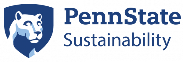 Nittany Lion Shield Penn State Mark with Sustainability Brand